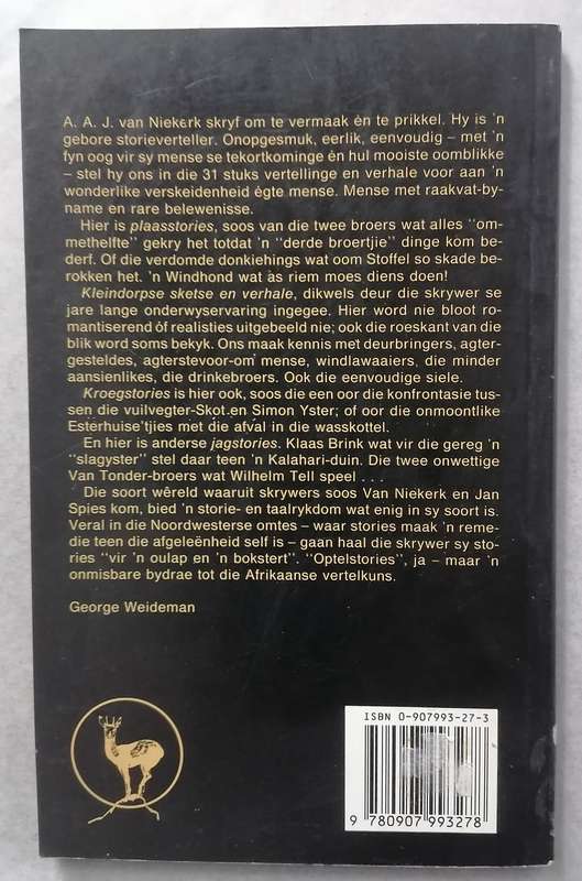 Vir 'n Oulap en 'n Bokstert - A. A. J.
