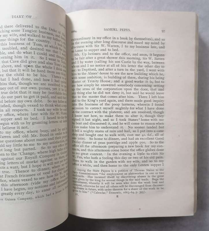 The Diary of Samuel Pepys Vols. IV to VI (1664 - 1667)