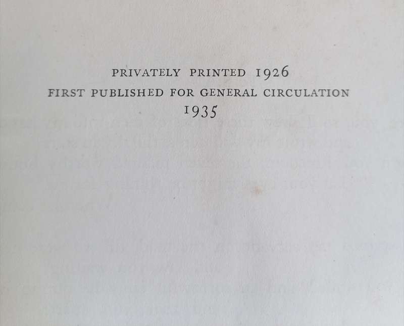 Seven Pillars of Wisdom by T. R. Lawrence 1935