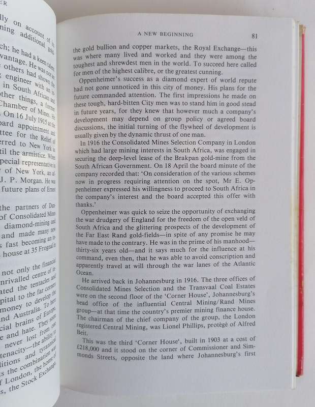 Ernest Oppenheimer - A Study in Power by Edward Jessup