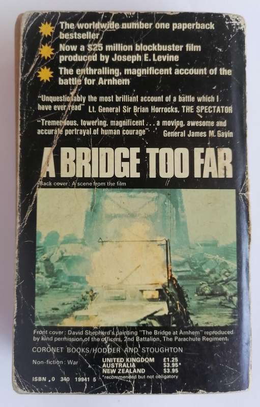 A Bridge Too Far by Cornelius Ryan