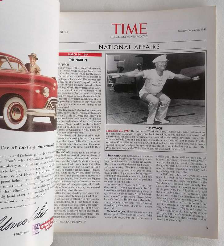 Time Capsule - 1947 - A Year in Review