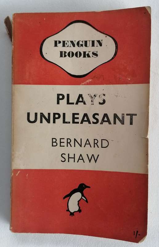 Plays Unpleasant by Bernard Shaw (PENGUIN)