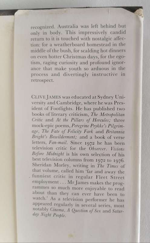 Unreliable Memoirs by Clive James