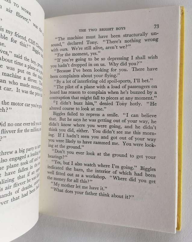 Biggles Flies to Work by Capt. W.E. Johns