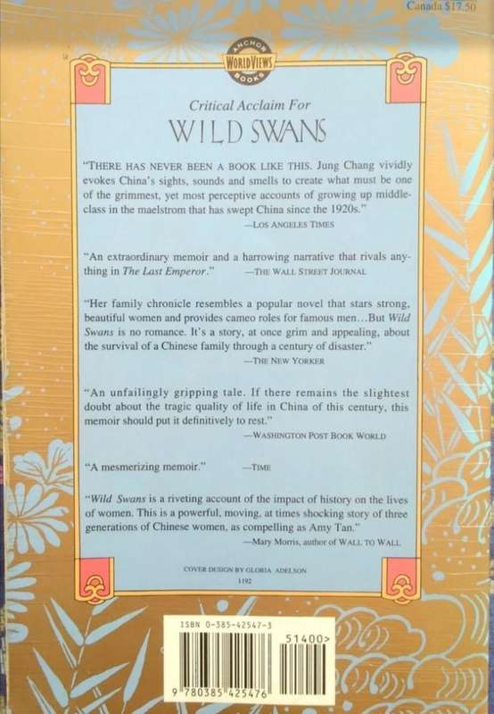 Wild Swans - The Daughters of China by Jung Chang