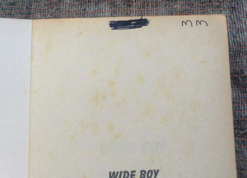 Wide Boy: The True-ish Story of a Jo'burg Spiv by Montague Bentley