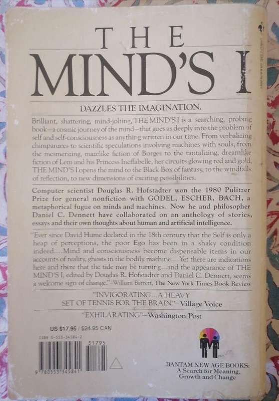 The Mind's I: Fantasies and Reflections on Self and Soul