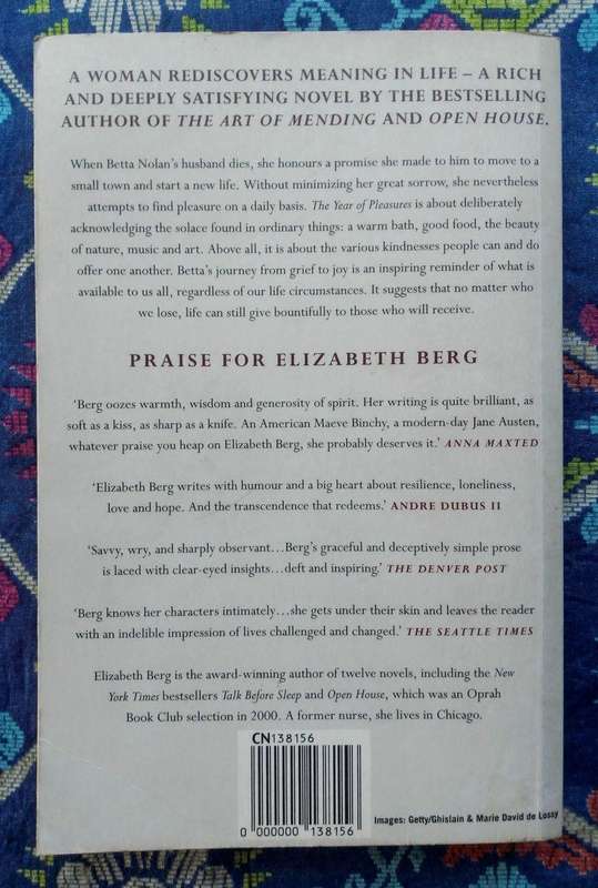 The Year of Pleasures by Elizabeth Berg