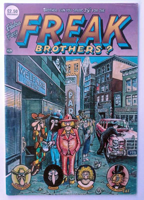 Fabulous Furry Freak Brothers #4, 1976