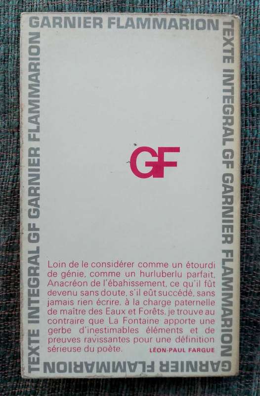 Fables - Jean de la Fontaine