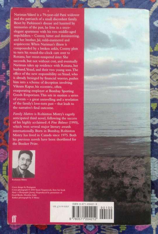 Family Matters by Rohinton Mistry