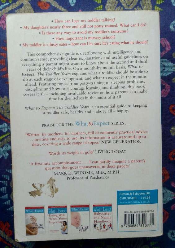 What to Expect: The Toddler Years by Murkoff, Eisenberg & Hathaway