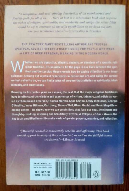 A Religion of One's Own by Thomas Moore