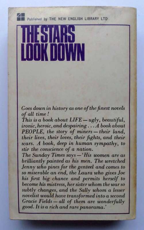 The Stars Look Down by A.J. Cronin