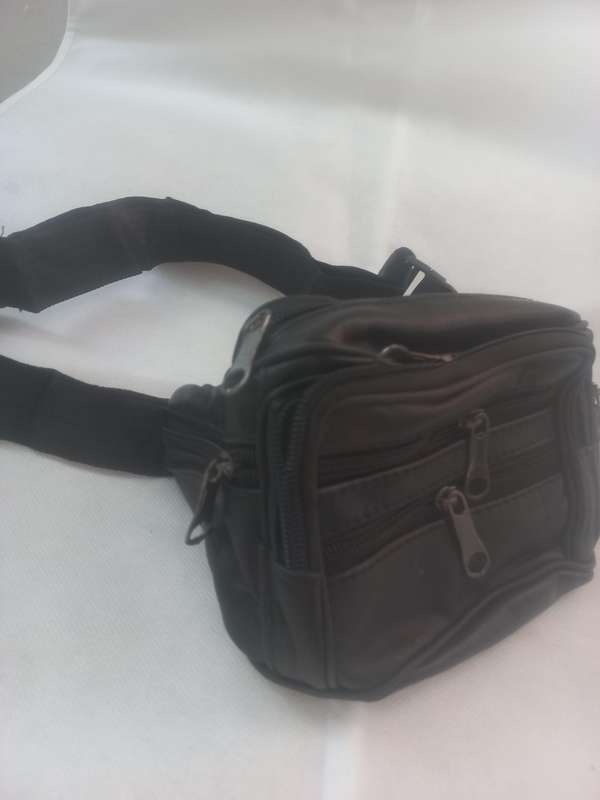 New Leather Sling Moon Bag 7 compartments