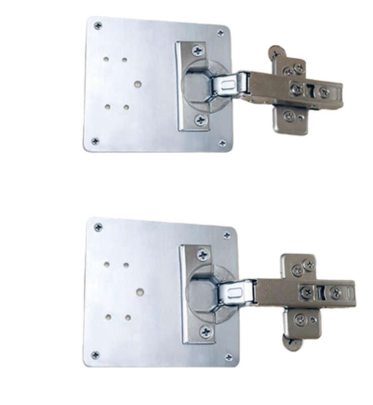 Investify Hinge Repair Plate kit with 6plates and 36 Screws