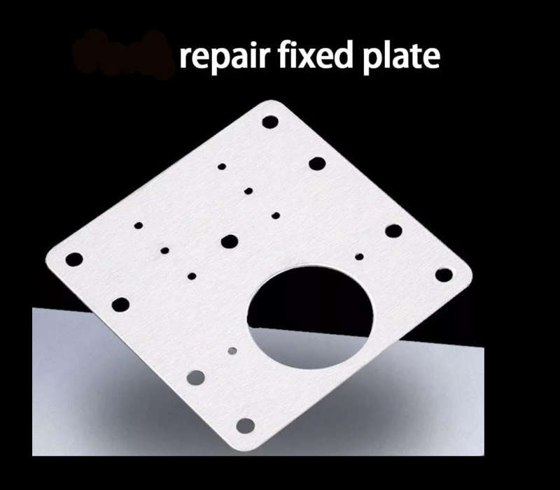 Investify Hinge Repair Plate kit with 6plates and 36 Screws