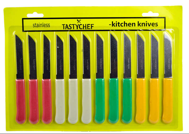 Investify Kitchen Utility Knife Set 12 Piece
