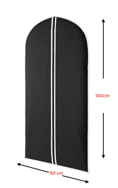 Investify Bulk Pack 0f 10 Suit Cover PVC 100cm x 60 cm Travel Organizer