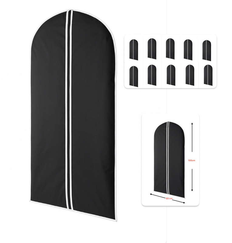 Investify Bulk Pack 0f 10 Suit Cover PVC 100cm x 60 cm Travel Organizer