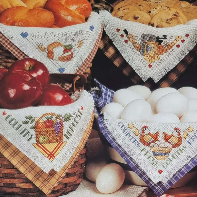 Country Harvest Bread Cloths - Leaflet 2558