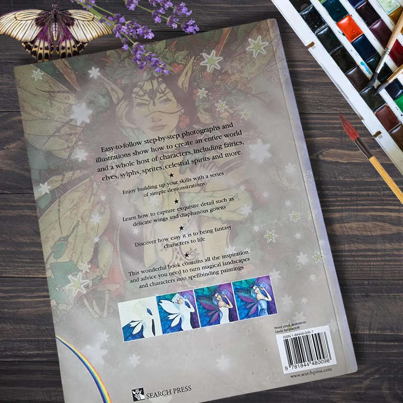 "Watercolour Fairies: A Step-by-Step Guide to Painting Fairies" by David Riche and Anna Franklin