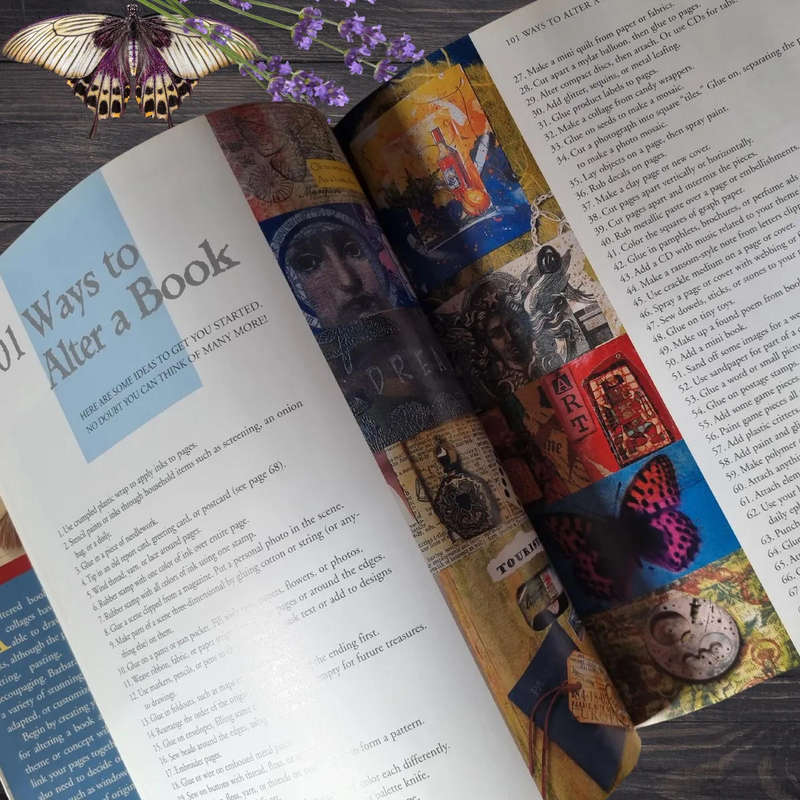 Altered Book Collage Paperback by Barbara Matthiessen