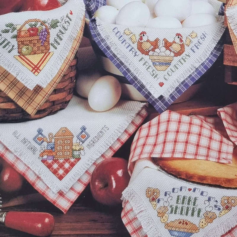 Country Harvest Bread Cloths - Leaflet 2558