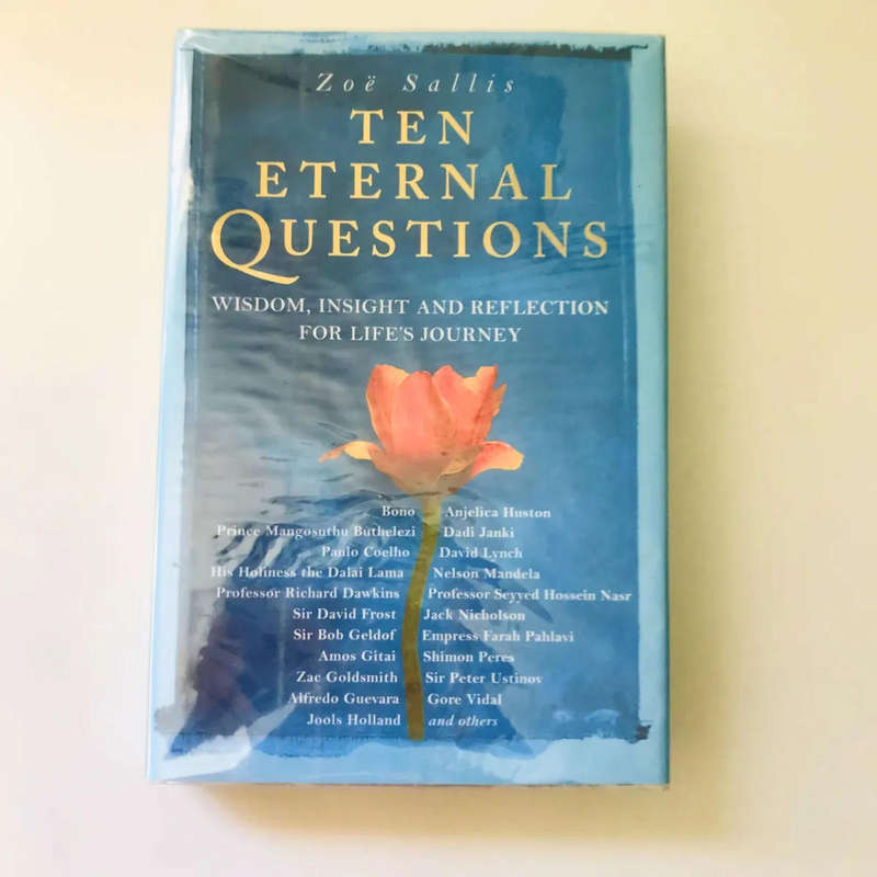 Ten Eternal Questions: Wisdom, Insight, and Reflection for Life's Journey Hardcover  by Zoe Sallis
