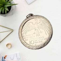 Silver Munich Olympic Games 1972 commemorative coin