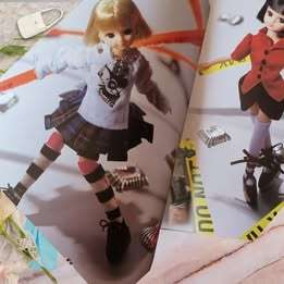 Doll COORDINATE Recipe 2 Pretty British - Blythe, Rika-chan, Momoko, and Tiny Betsy Pattern Book