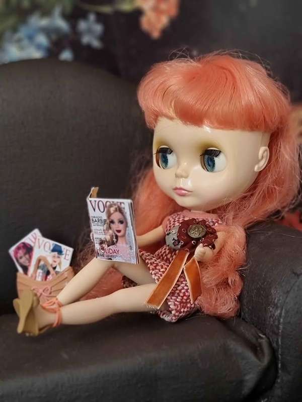 The Dainty Biscuit Blythe doll is a sought-after collectible, first released in September 2007 as a