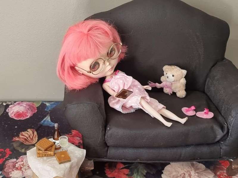 The Prima Dolly Peony Blythe doll is a cherished collectible, released in June 2008 as a CWC Limited