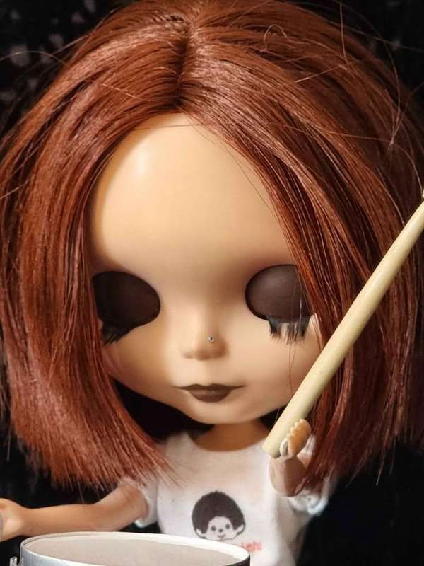 Custom Blythe Doll - Neo Blythe Doll Piccadilly Dolly Encore Base 2002-2003