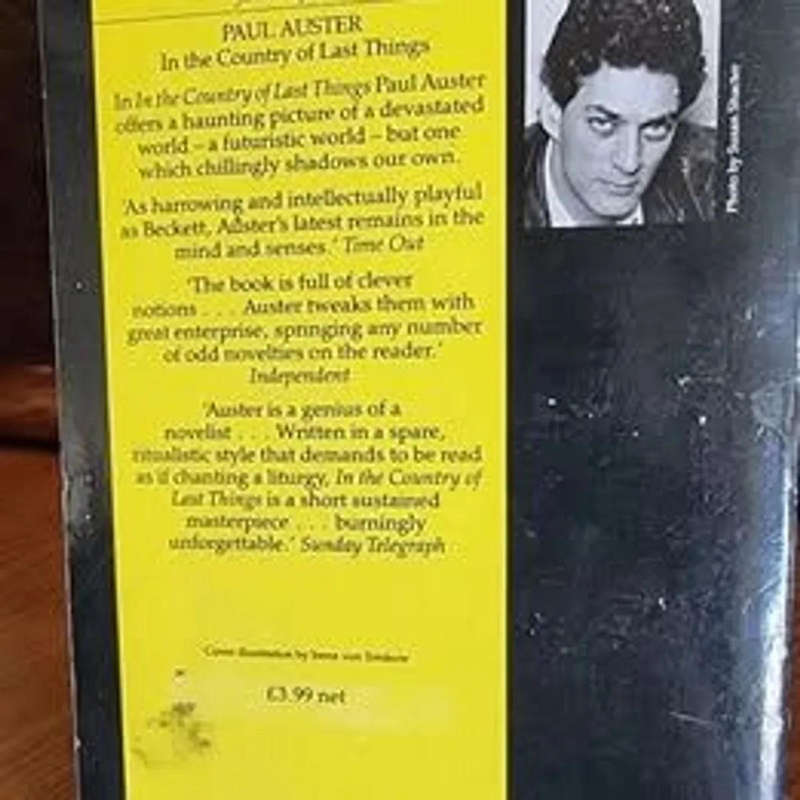 The Country of Last Things and The New York Trilogy