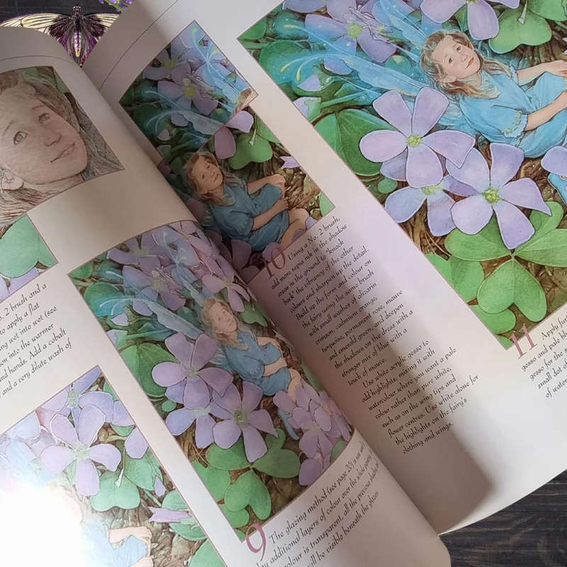 "Watercolour Fairies: A Step-by-Step Guide to Painting Fairies" by David Riche and Anna Franklin