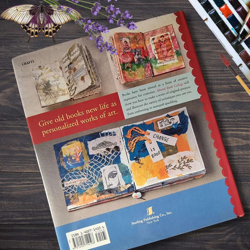 Altered Book Collage Paperback by Barbara Matthiessen