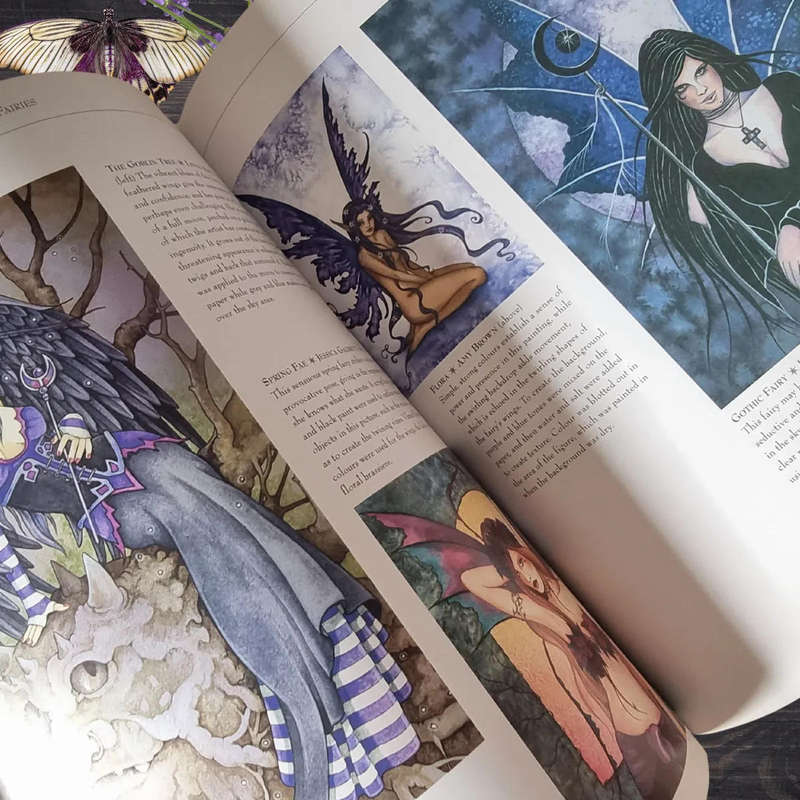 "Watercolour Fairies: A Step-by-Step Guide to Painting Fairies" by David Riche and Anna Franklin