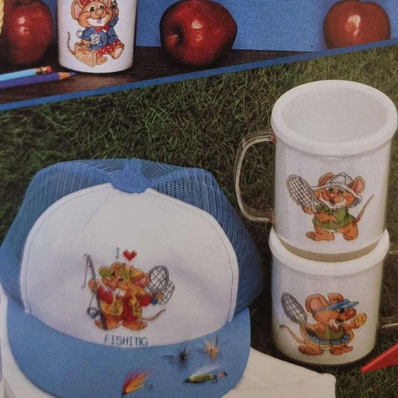 Dimensions - Work 'n Play- Leaflet 220 - Cross Stitch Pattern