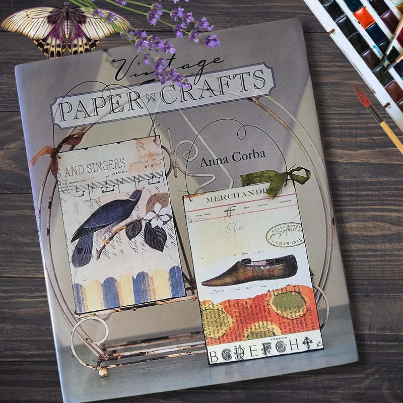 Vintage Paper Crafts Paperback by Anna Corba