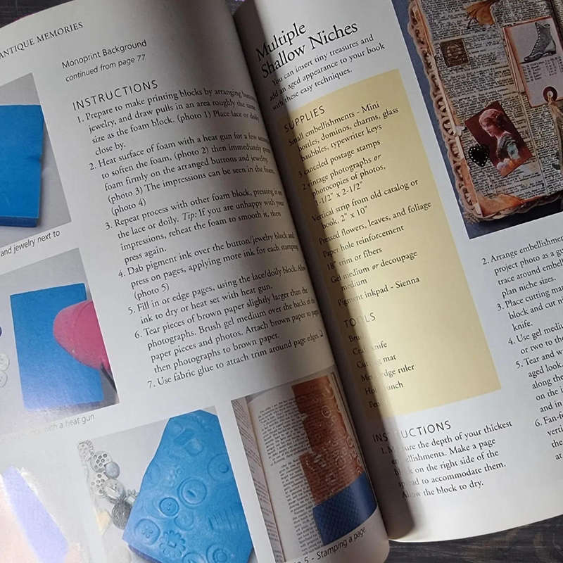 Altered Book Collage Paperback by Barbara Matthiessen
