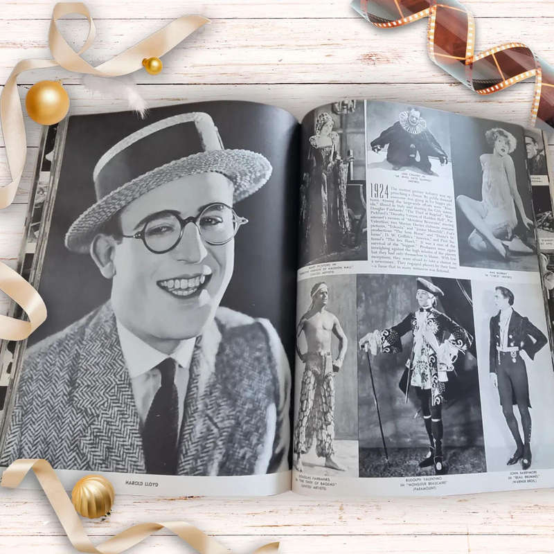 A Pictorial History of the Silent Screen Book by Daniel Blum