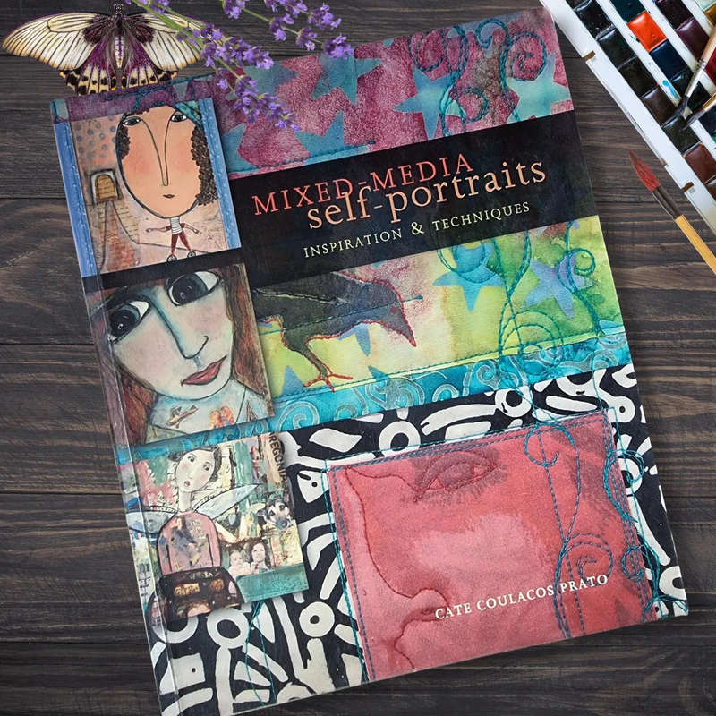 Mixed-Media Self-Portraits: Inspiration and Techniques Paperback by Cate Coulacos Prato