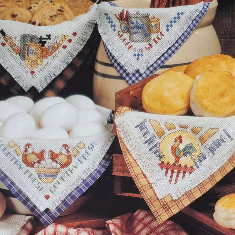 Country Harvest Bread Cloths - Leaflet 2558