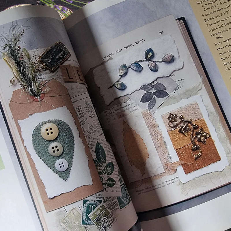 Altered Book Collage Paperback by Barbara Matthiessen