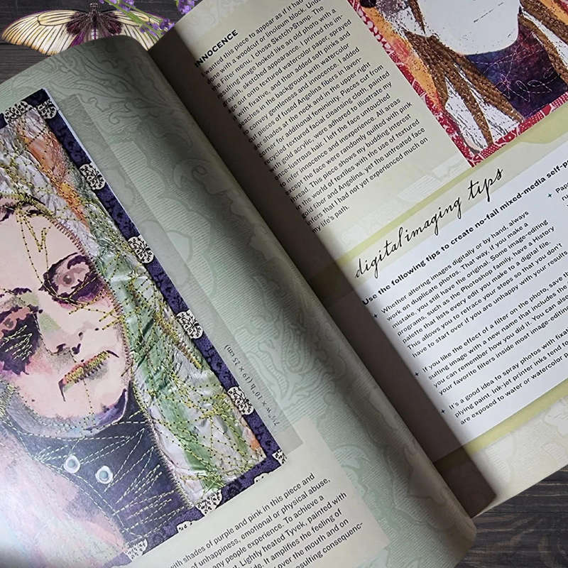 Mixed-Media Self-Portraits: Inspiration and Techniques Paperback by Cate Coulacos Prato