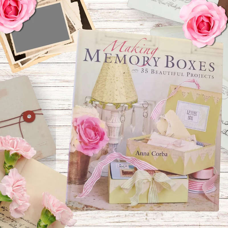 MAKING MEMORY BOXES Hardcover  by Anna Corba