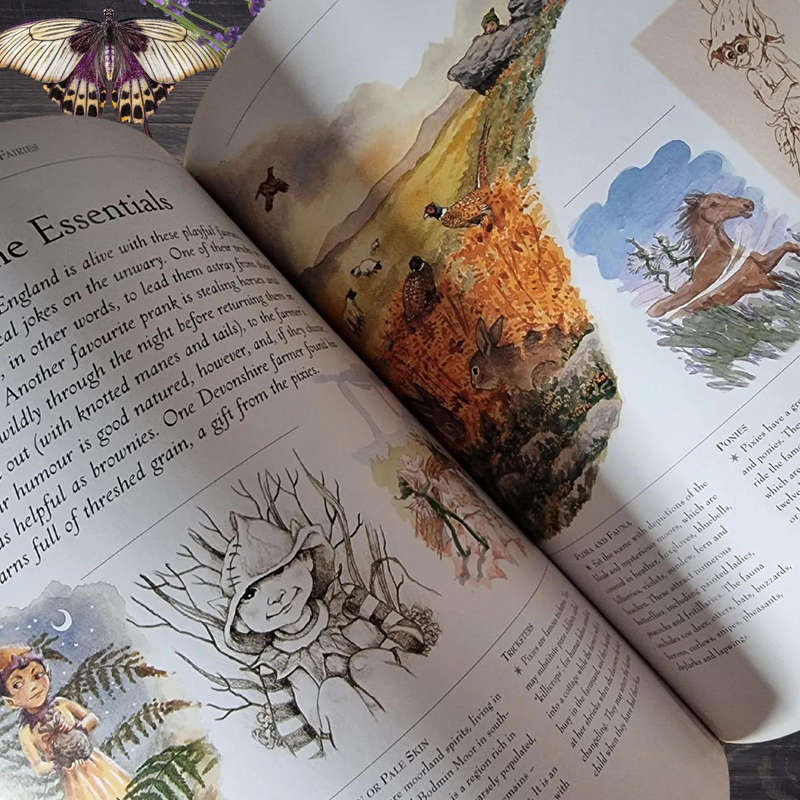 "Watercolour Fairies: A Step-by-Step Guide to Painting Fairies" by David Riche and Anna Franklin