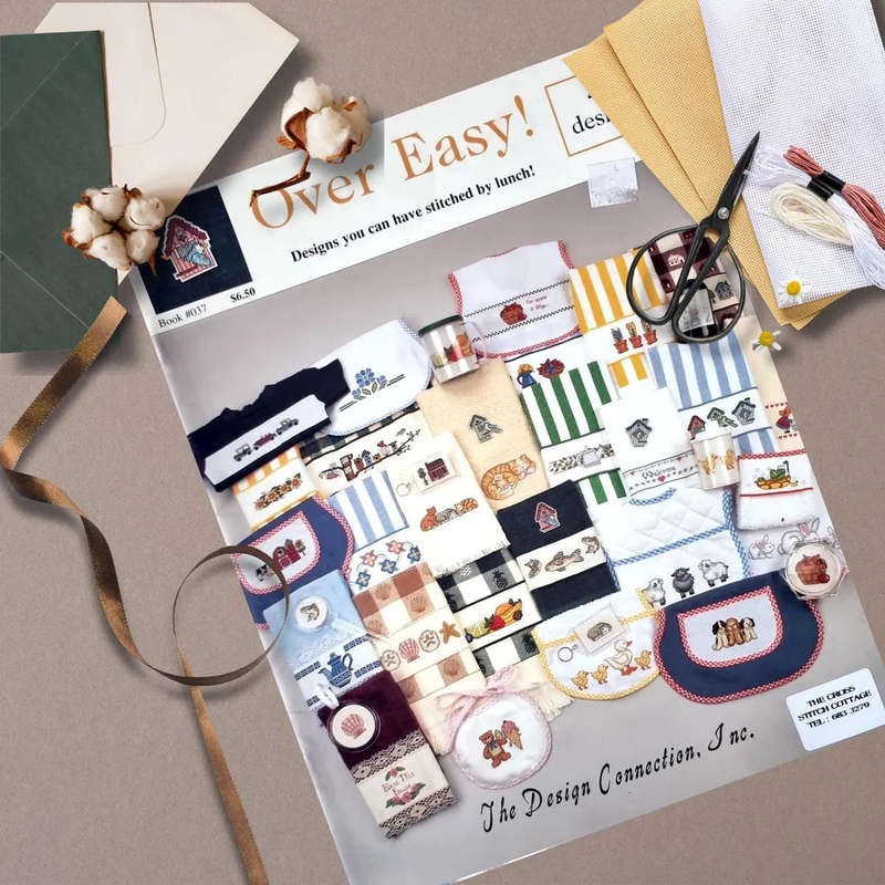 The Design connection - Over Easy! - 28 patterns you can stitch by lunch, Leaflet 037